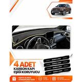 E-BİZ Mercedes Glc (2015-2020) Uyumlu Ön Örtüsü Torpido Koruma Koruyucu Kılıfı Halısı - Siyah-Bej - MB015 - Siyah - Bej