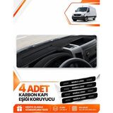 E-BİZ Mercedes Sprinter W906 (2006-2014) Uyumlu Torpido Koruma Koruyucu Kılıfı Halısı Örtü - Siyah - MB020 - MERCEDES SPRİNTER W906 (2006-2014)