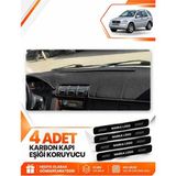 E-BİZ Mercedes W163 M-Class (1997-2005) Uyumlu Torpido Koruma Koruyucu Kılıfı Halısı Örtü - Siyah - MB016