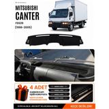 E-BİZ Mıtsubıshı Canter FE639 (1996-2005) Uyumlu Torpido Örtüsü, Torpido Kılıfı - Siyah-Gri - MI002 - MITSUBISHI CANTER FE639 (1996-2005) - Siyah - Gri