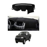 e-biz Mitsubishi L200 (2005-2015) Uyumlu Torpido Koruma Örtüsü Oto Kılıfı Siyah