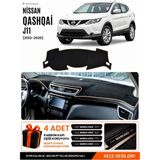 E-BİZ Nissan Qashqaı J11 (2013-2020) Uyumlu Torpido Örtüsü, Torpido Kılıfı - Siyah-Bej - NI017 - NİSSAN QASHQAI J11 (2013-2020) - Siyah - Bej
