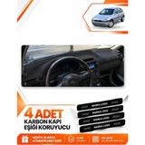 E-BİZ Opel Corsa B (1992-2000) Uyumlu Torpido Koruma Koruyucu Kılıfı Halısı Örtü Göğüs - Siyah - OP006