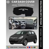 E-BİZ Opel Corsa D (2006-2014) Torpido Örtüsü Ön Göğüs Halı Torpido Koruma Birebir Uyum Kaymaz Özel Kesim - Siyah