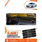 E-BİZ Peugeot Rcz (2010-2015) Uyumlu Ön Torpido Koruma Kılıfı Halısı Örtüsü - Siyah-Kahverengi - PE027 - Siyah - Kahverengi