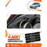E-BİZ Renault Clio 2 Üst Çukurlu (2003-2006) Uyumlu Torpido Koruma Kılıfı Halısı Örtü - Siyah - RE008 - RENAULT CLİO 2 ÜST ÇUKURLU (2003-2006)