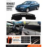 E-BİZ Renault Laguna 1 Aırbagli (2000-2007) Uyumlu Torpido Örtüsü, Torpido Kılıfı - Siyah-Bej - RE032 - RENAULT LAGUNA 1 AIRBAGLİ (2000-2007) - Siyah - Bej