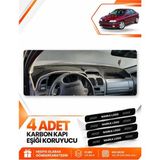 E-BİZ Renault Laguna 1 Aırbagsız (2000-2007) Uyumlu Ön Örtüsü Torpido Koruma Kılıfı - Siyah-Bej - RE031 - RENAULT LAGUNA 1 AIRBAGSIZ (2000-2007) - Siyah - Bej
