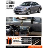 E-BİZ Subaru Legacy (2003-2009) Uyumlu Torpido Koruma, Torpido Örtüsü, Torpido Kılıfı - Siyah-Bej - SU005 - Siyah - Bej