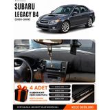 E-BİZ Subaru Legacy B4 (2003-2009) Uyumlu Torpido Koruma, Torpido Örtüsü, Torpido Kılıfı - Siyah - SU005