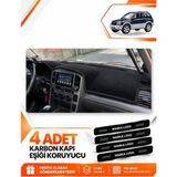 E-BİZ Suzukı Grand Vitara (2003-2006) Uyumlu Torpido Koruma Koruyucu Kılıfı Halısı Örtü - Siyah - SZ004 - SUZUKI GRAND VİTARA (2003-2006)