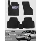 E-BİZ Volkswagen Golf 4 (1997-2004) Uyumlu Eva Paspas Tam Set–oto Paspas,araca Özel,su Geçirmez - Siyah
