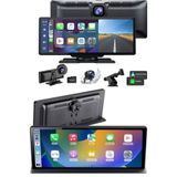 E BULURUM 4K 10.2 İnç Çift Kameralı Araç Multimedya Ekranı CarPlay Kablosuz Tüm Cihazlara Uyumlu GYM26473891