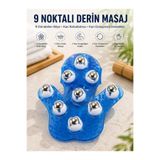 E BULURUM 9 Bilyeli El Şeklinde Omuz Bacak Masaj Aleti Masaj Eldiveni Giyilebilir Plastik Vücut Sıkılaştırıcı GYM27054102