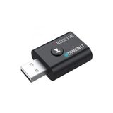 E BULURUM ALLY 2in1 Bluetooth 5.0 Mini USB Adaptör+Fm Transmitter-(5775)