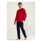 E Bulurum D'S Damat 01005 Uzun Kol Pijama Takımı