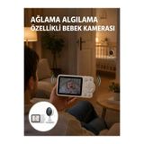 E BULURUM WiFi Gerektirmeyen Dijital Şifrelemeli Bebek Monitörü Yeni Nesil GYM10366520