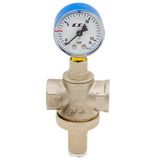 E.C.A 1" Basınç Düşürücü Valf Manometreli Pistonlu 602111042