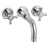 E.C.A 102106029 Duvardan Quadrille Ankastre Lavabo Bataryası