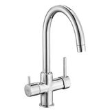 E.C.A 102118137 Dual Flow Su Arıtma Bağlantılı Çift Akışlı Arıtıcı Eviye Bataryası