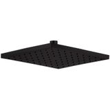 E.C.A 102145068C1 Tiera 25x25 cm Mat Siyah Renkli Kare Duş Başlığı