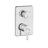 E.C.A 102167302H-K Purity Sıva Üstü 3 Yollu Ankastre Banyo Bataryası