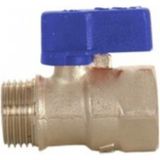 E.C.A 1/2" Mini Küresel Valf Mavi Iç Dış Vida 602122003