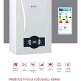 E.C.A. 24 Kw ProteACus Premix Bacalı Isıtma Tekniği ile Yüksek Enerji Verimliliği ile Tam Yoğuşmalı Kombi