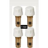 E.c.a 602120624 Termostatik Radyatör Petek Vanası Içi Ventil 41.3mm 4'lü (Kompakt Tip Panel Radyatörler Için)