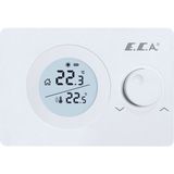 E.C.A. E.C.A Poly Pure Kablosuz Dijital Oda Termostatı 100W 7006903003 Hassas Sıcaklık Ölçümü