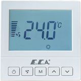 E.C.A Eca Dijital Fan Coil Termostatı (2/4 Borulu Fan Coillere Uygun)- PROGRAMLANABİLİR-Sıva Altı Model