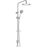 E.C.A Eca E.C.A Niobe Teleskobik Kolonlu Banyo Tepe Duş Seti Yuvarlak Takım 102158039