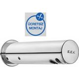 E.C.A Eca Krom Fotoselli Aplike Lavabo Musluğu Pilli 108109004 Çift Su