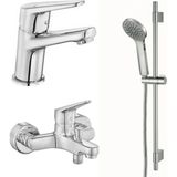 E.C.A Eca Spylos Banyo + Lavabo + Hareketli Üst Takım 102102494+102188125+102146071 - KROM
