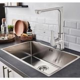 e.c.a Luna Eviye Mutfak Bataryası Paslanmaz Çelik Inox 102518043 - Krom