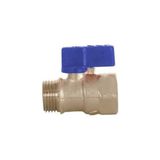 E.C.A Mini Küresel Vana 1/2'' Mavi
