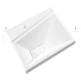 E.c.a Serel 4lıfe Tezgahüstü Lavabo 48X60 - Beyaz - RENK