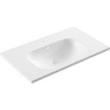 E.C.A Serel Nita 48X80 cm Tezgah Etajerli Lavabo NT42TDS110H - Beyaz