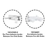E.C.A Tiera Ankastre Gömme Lavabo Bataryası Set (102167605-K+102166601) - Krom
