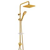 E.C.A. TIERA TELESKOBİK KOLONLU DUŞ SİSTEMİ - Altın - 102158042A1