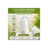 E-DOĞAL MARKET DOĞAL KAYA TUZU Doğal Kristal Tuz İçeren Roll-on Stick 60gr (Tuz Taşı) 1'li