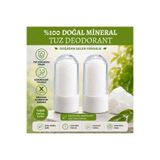 E-DOĞAL MARKET DOĞAL KAYA TUZU Doğal Kristal Tuz İçeren Roll-on Stick 60gr (Tuz Taşı) 2'li