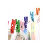 E Elmas Karışık Renk Mini Ahşap Mandal 2.5 Cm- 100 Adet
