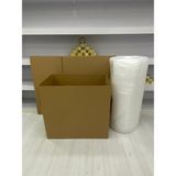 e ERTA Çift Oluklu Koli, Kutu, Boş Karton 80X50X50 Büyük Boy 3'lü Adet - 3 Adet