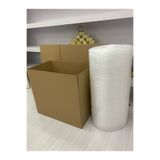 e Erta Koli Taşınma Seti,80x50x50cm 10'Lu Çift Oluklu Boş Karton, Kutu, 1 Adet Koli Bandı, 40gr. 5mt Patpat
