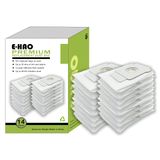 E-HAO iRobot Roomba ile uyumlu 14'lü paket vakum torbası - i & s & j serisi tüm modeller, iRobot Roomba j6+/j7+/j8+/i7+/i1+/i2+/i3+/i4+/i5+/i6+/i8+/s9+otomatik kir atma torbaları için yedek çantalar