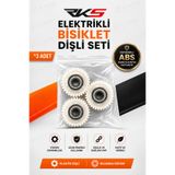 E-HOBİ RKS ELEKTRİKLİ BİSİKLET MOTOR DİŞLİSİ EKSTRA DAYANIKLI ABS PLASTİK 36’LI DİŞLİ SETİ