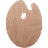E Hobici Ahşap Palet Oval 28X33 cm