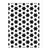 E Hobici Ardışık Desen Stencil Şablon 21X30 R-034 - Siyah