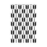 E Hobici Ardışık Desen Stencil Şablon 21X30 R-055 - Siyah
